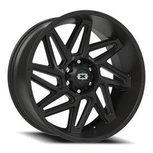 Vision Wheel 361 Satin Black 22x10 -19 6x139.7mm 106.2mm - Wheelwiz