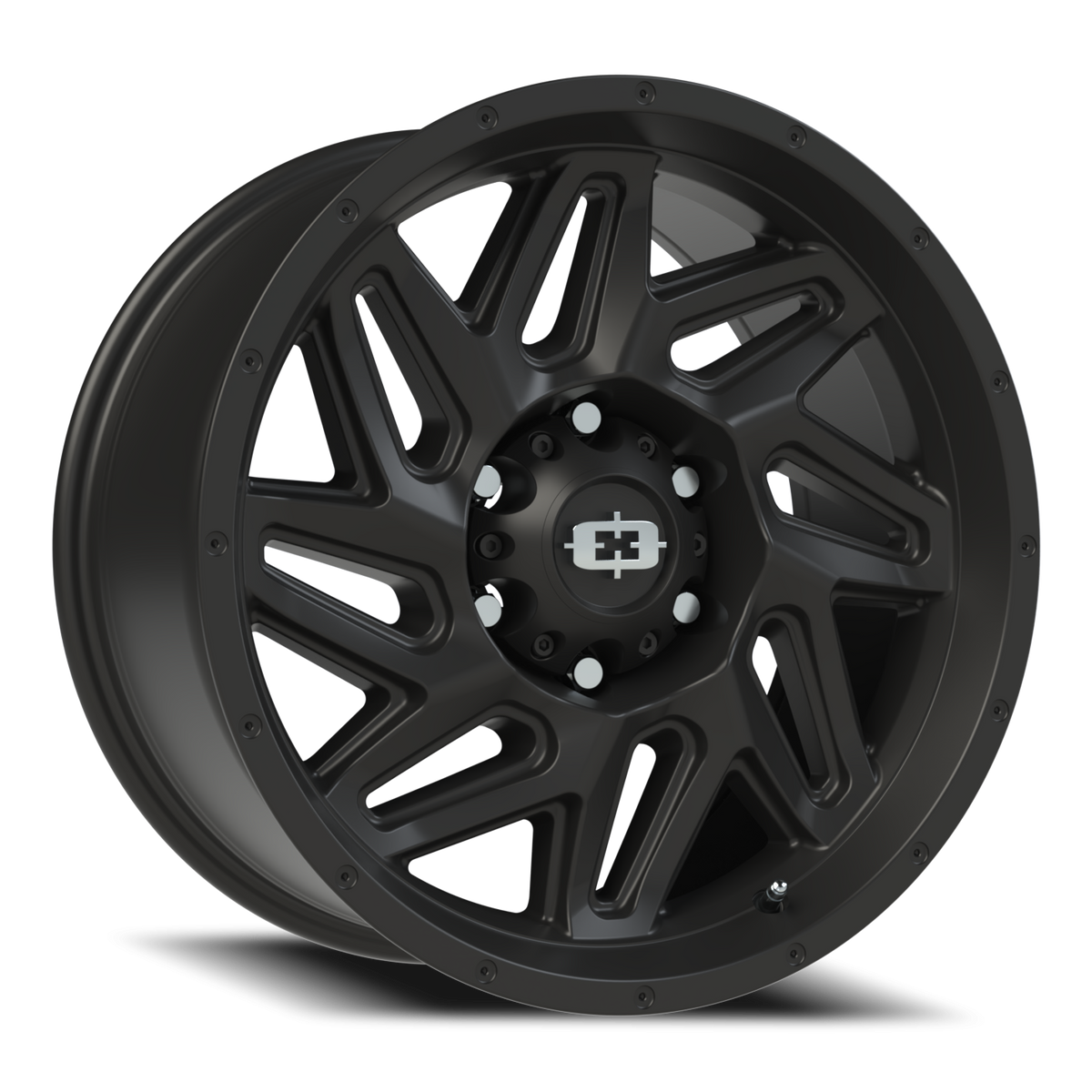 Vision Wheel 361 Satin Black 18x9 +12 6x139.7mm 106.2mm - Wheelwiz
