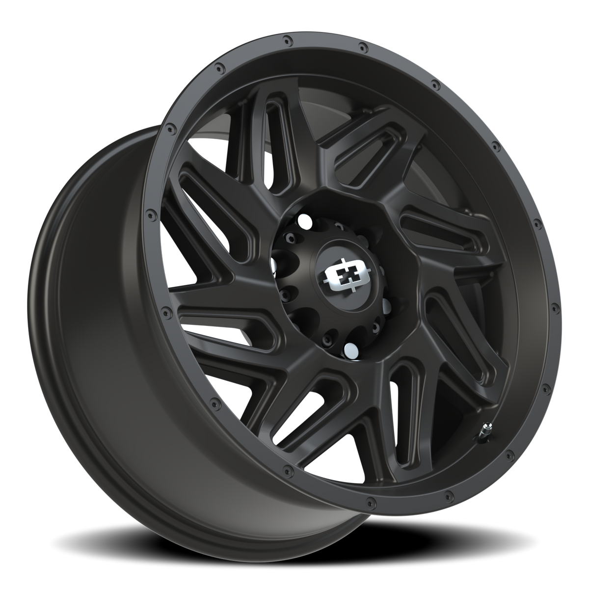 Vision Wheel 361 Satin Black 18x9 +12 6x139.7mm 106.2mm - Wheelwiz
