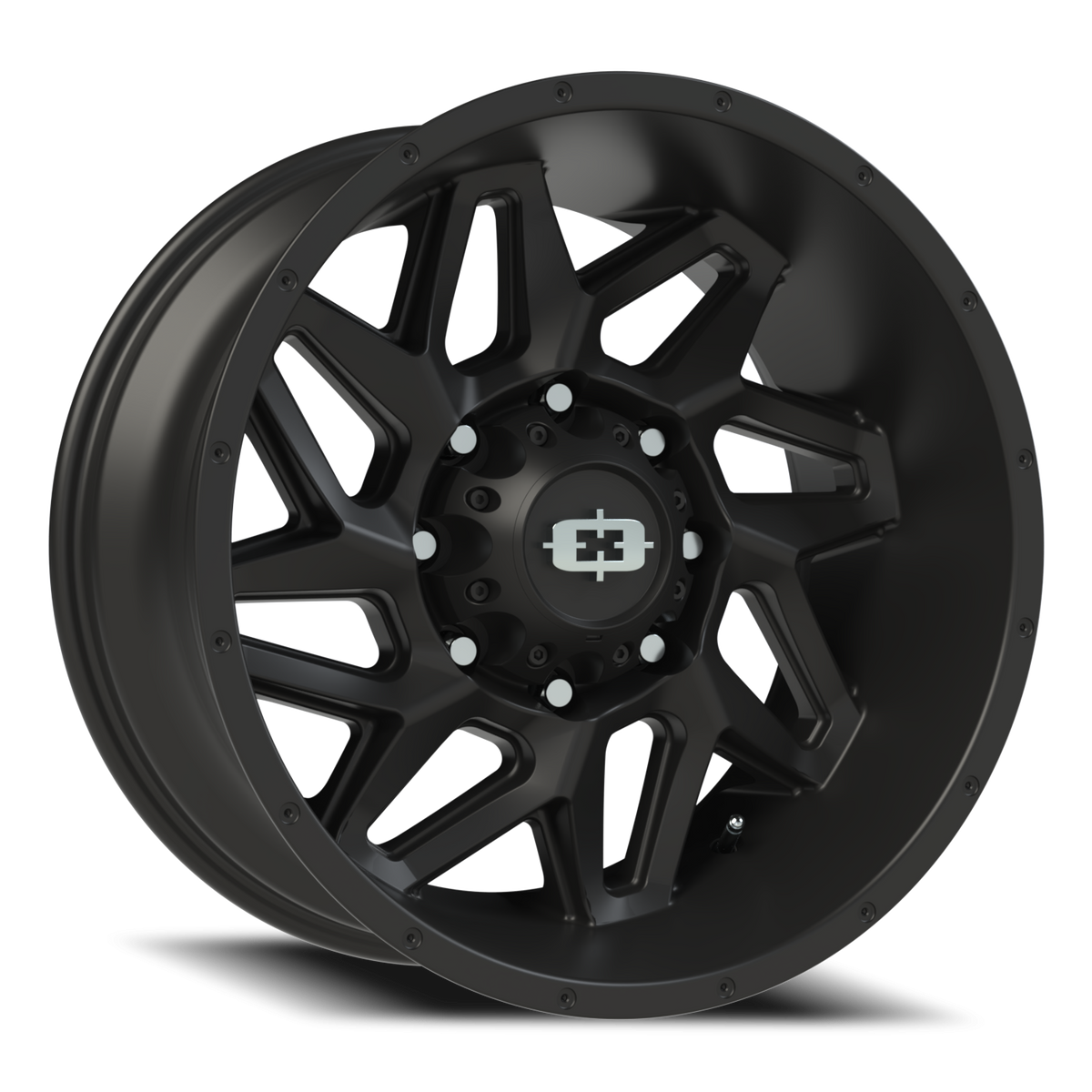 Vision Wheel 361 Satin Black 20x10 -25 8x170mm 125.2mm - Wheelwiz