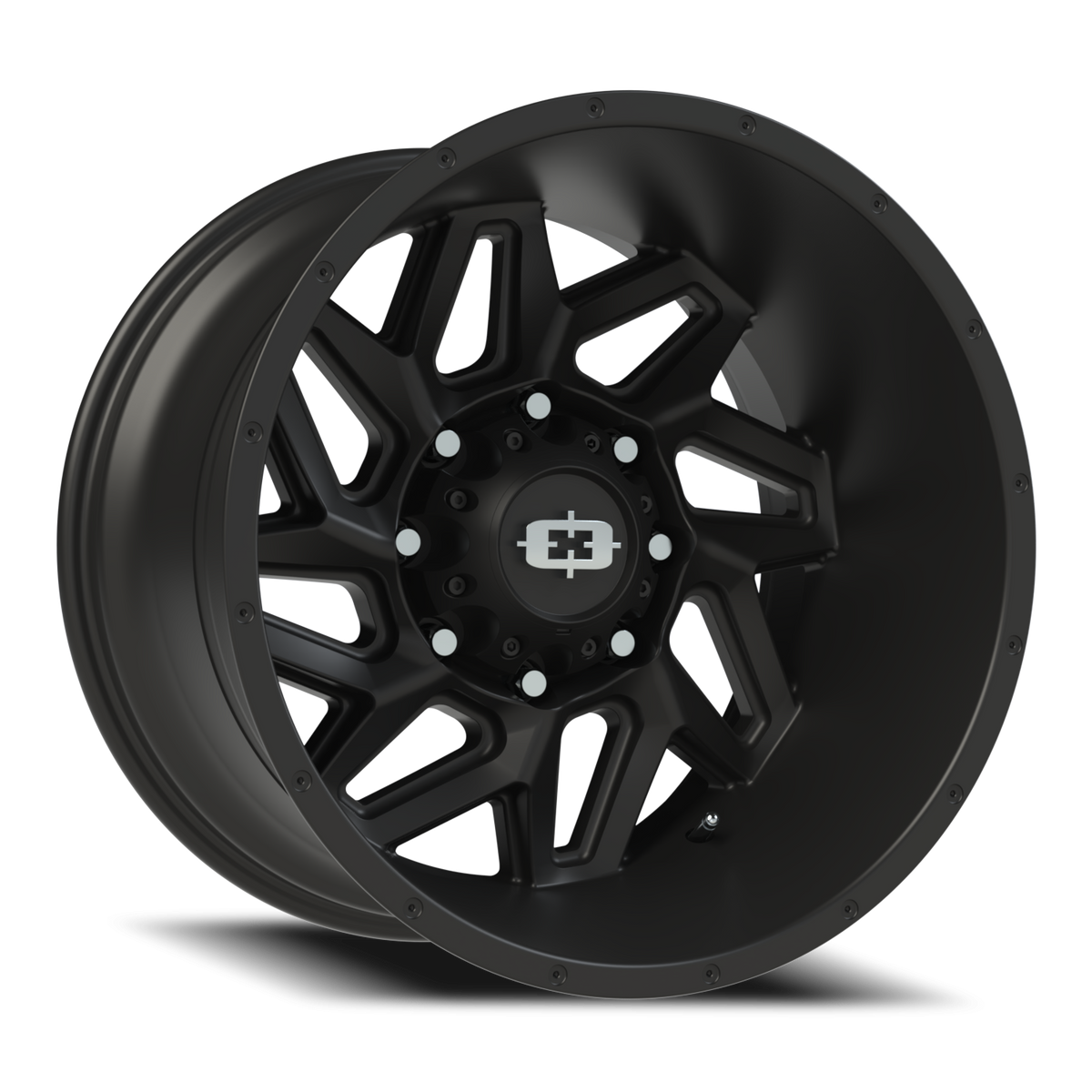 Vision Wheel 361 Satin Black 20x12 -51 8x170mm 125.2mm - Wheelwiz