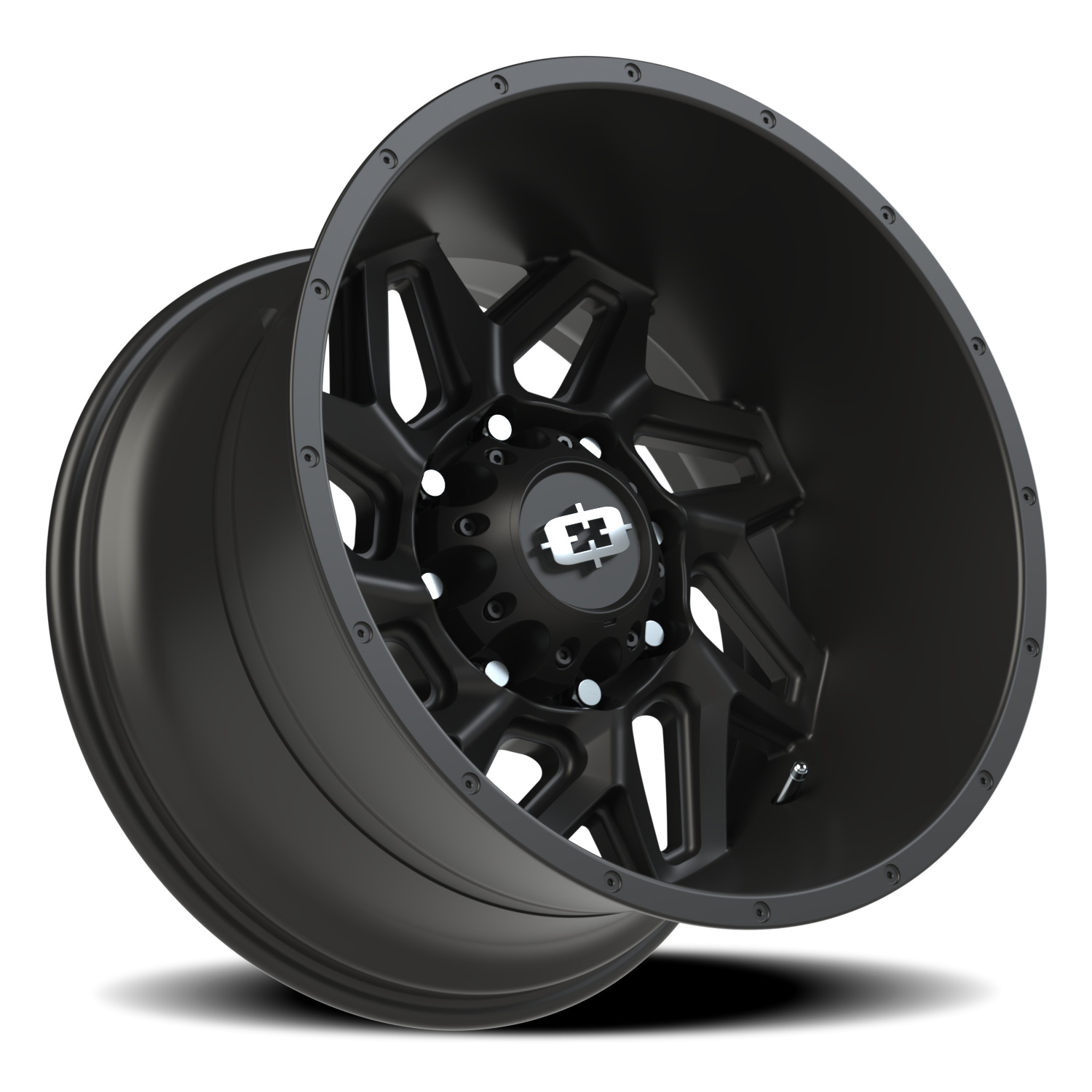 Vision Wheel 361 Satin Black 20x12 -51 8x170mm 125.2mm - Wheelwiz