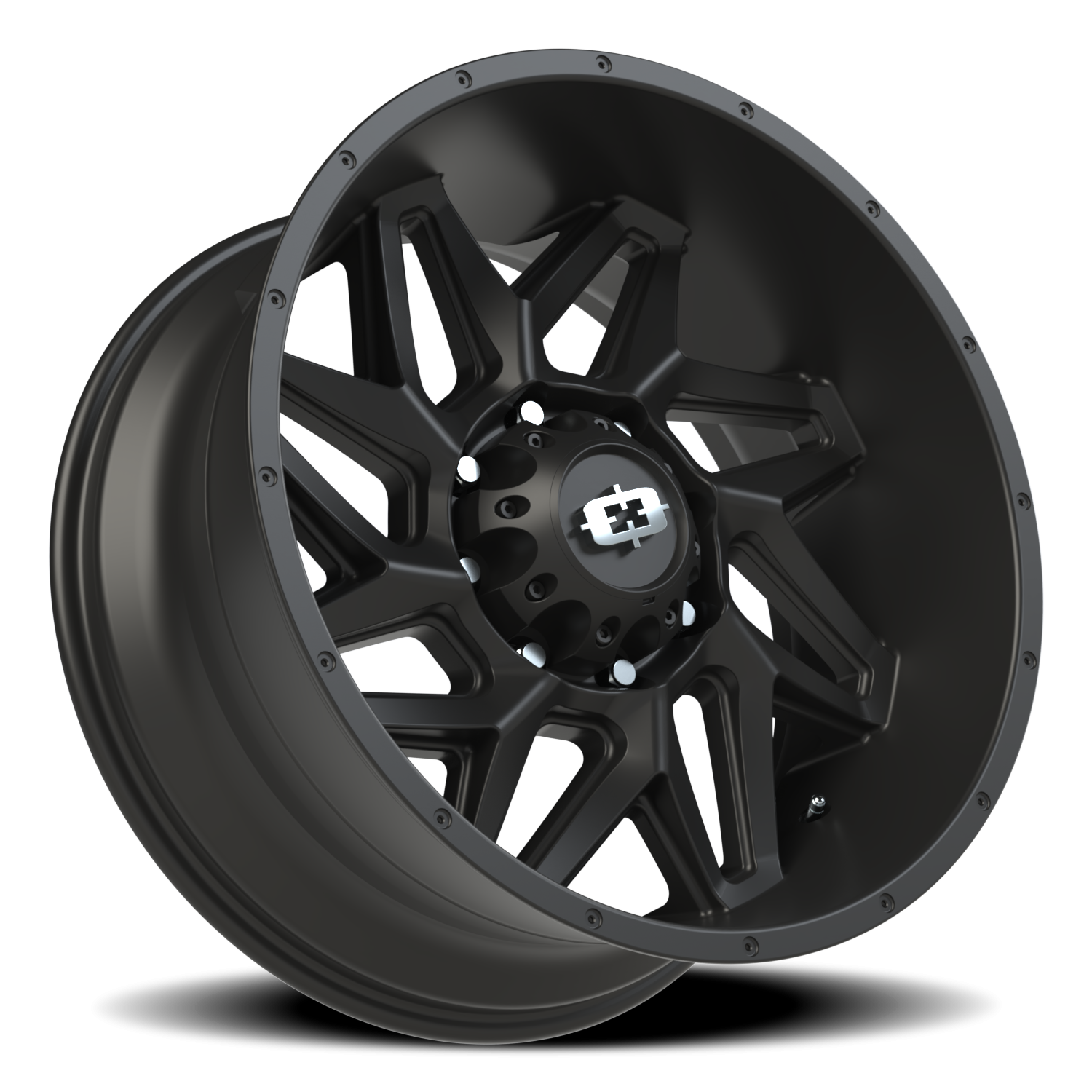 Vision Wheel 361 Satin Black 22x10 -19 8x170mm 125.2mm - Wheelwiz