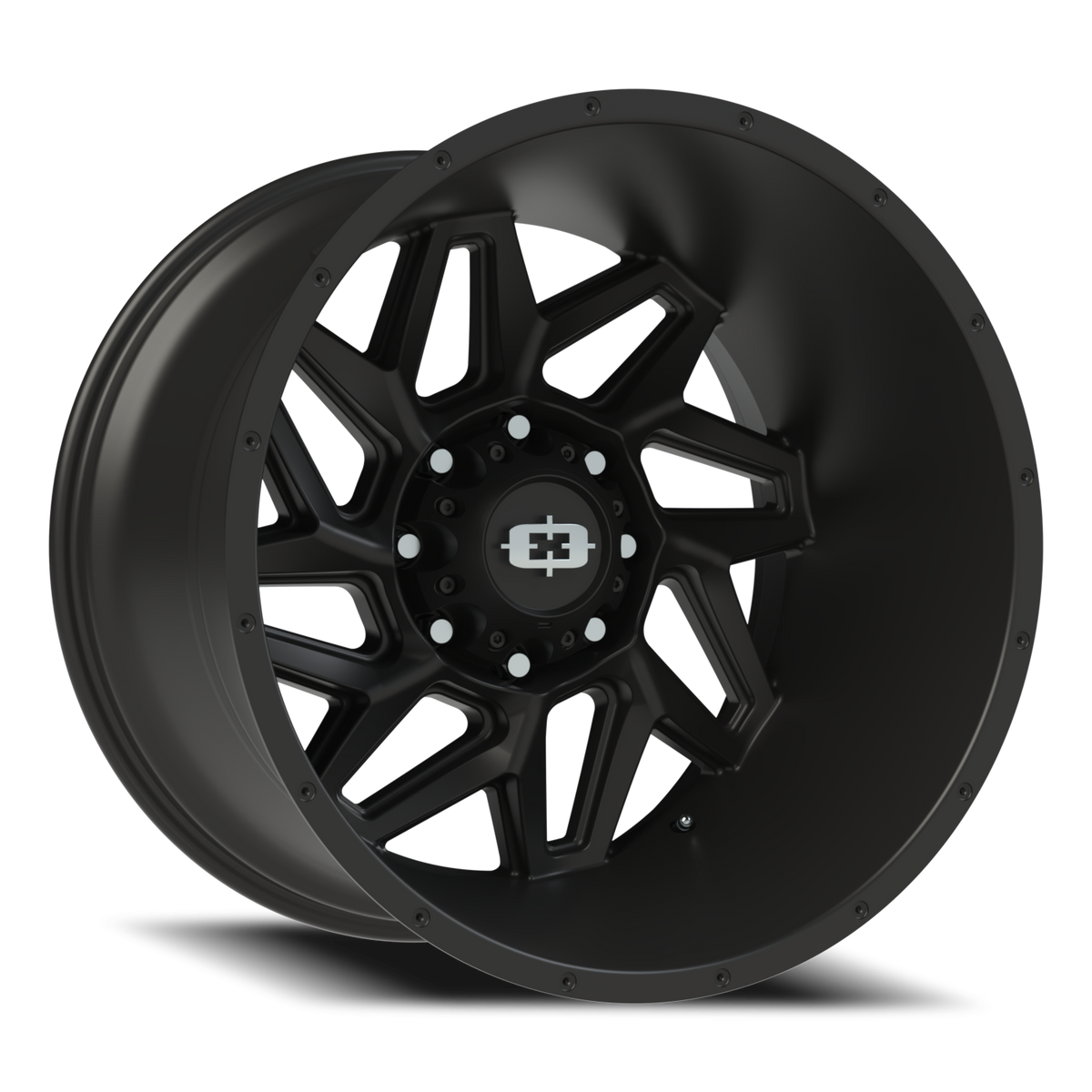 Vision Wheel 361 Satin Black 22x14 -76 8x170mm 125.2mm - Wheelwiz