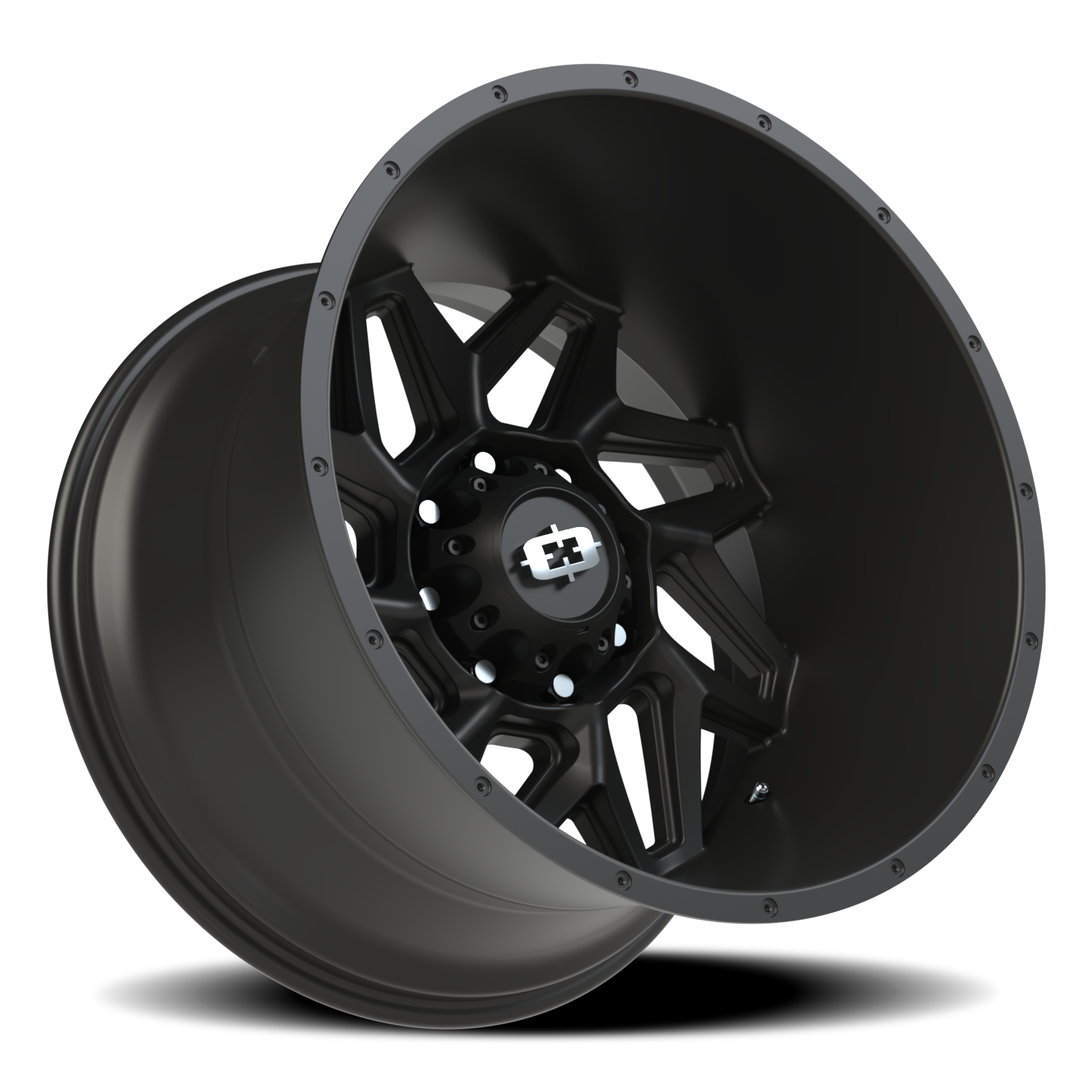 Vision Wheel 361 Satin Black 22x14 -76 8x170mm 125.2mm - Wheelwiz