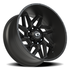 Vision Wheel 361 Satin Black 24x12 -51 8x165.1mm 125.2mm - Wheelwiz