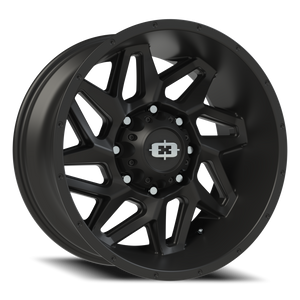 Vision Wheel 361 Satin Black 20x9 +12 8x165.1mm 125.2mm - Wheelwiz