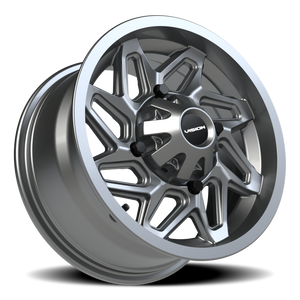 Vision Wheel 361 Gunmetal 14x7 +38 4x136mm 110.5mm - Wheelwiz