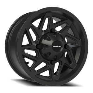 Vision Wheel 361 Matte Black 14x7 +38 4x136mm 110.5mm - Wheelwiz