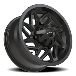 Vision Wheel 361 Matte Black 14x7 +38 4x136mm 110.5mm - Wheelwiz