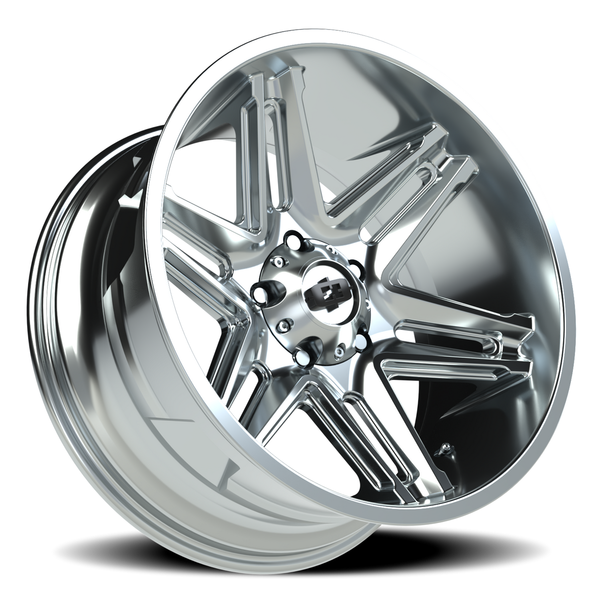 Vision Wheel 363 Chrome 20x10 -25 5x150mm 110.2mm - Wheelwiz