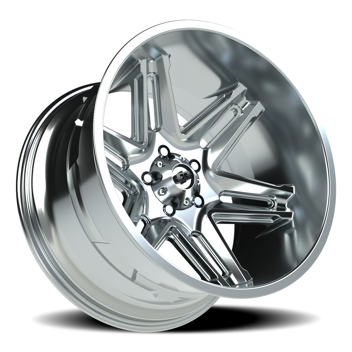 Vision Wheel 363 Chrome 20x12 -51 5x127mm 78.1mm - Wheelwiz