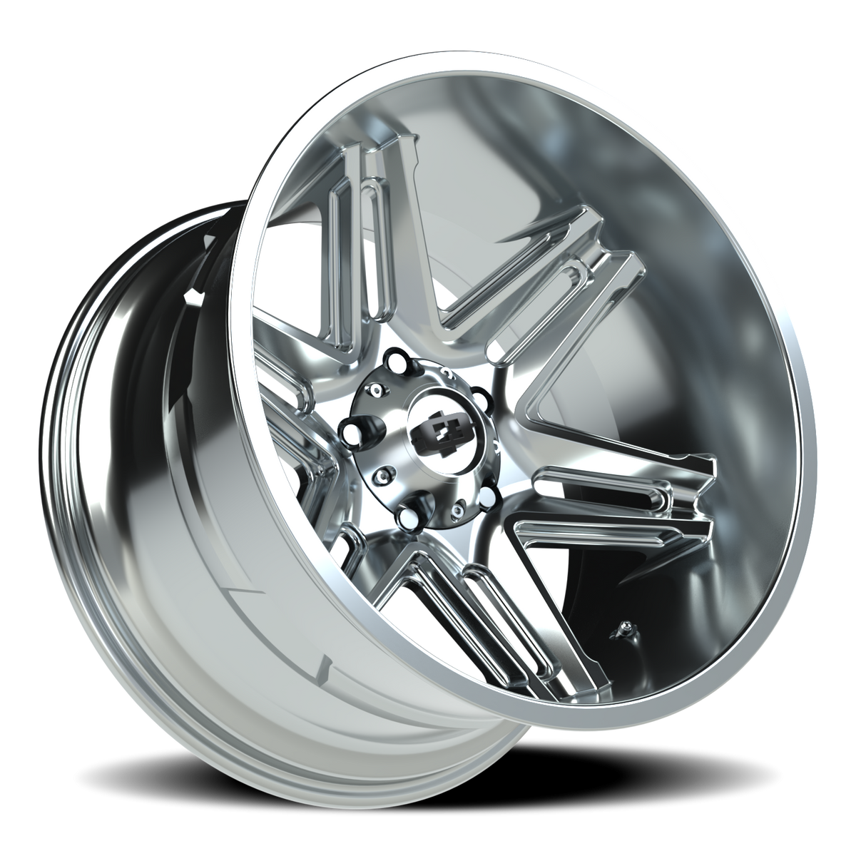 Vision Wheel 363 Chrome 20x12 -51 5x139.7mm 108mm - Wheelwiz