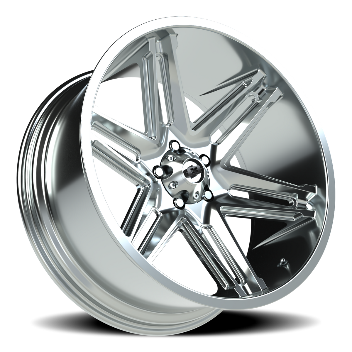 Vision Wheel 363 Chrome 22x10 -19 5x127mm 78.1mm - Wheelwiz