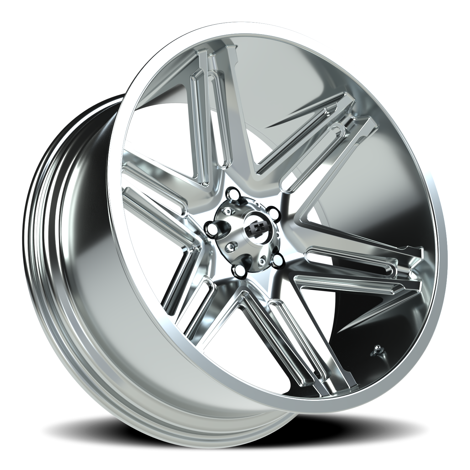 Vision Wheel 363 Chrome 22x10 -19 5x127mm 78.1mm - Wheelwiz