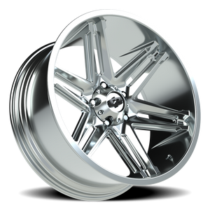 Vision Wheel 363 Chrome 22x10 -19 5x139.7mm 108mm - Wheelwiz