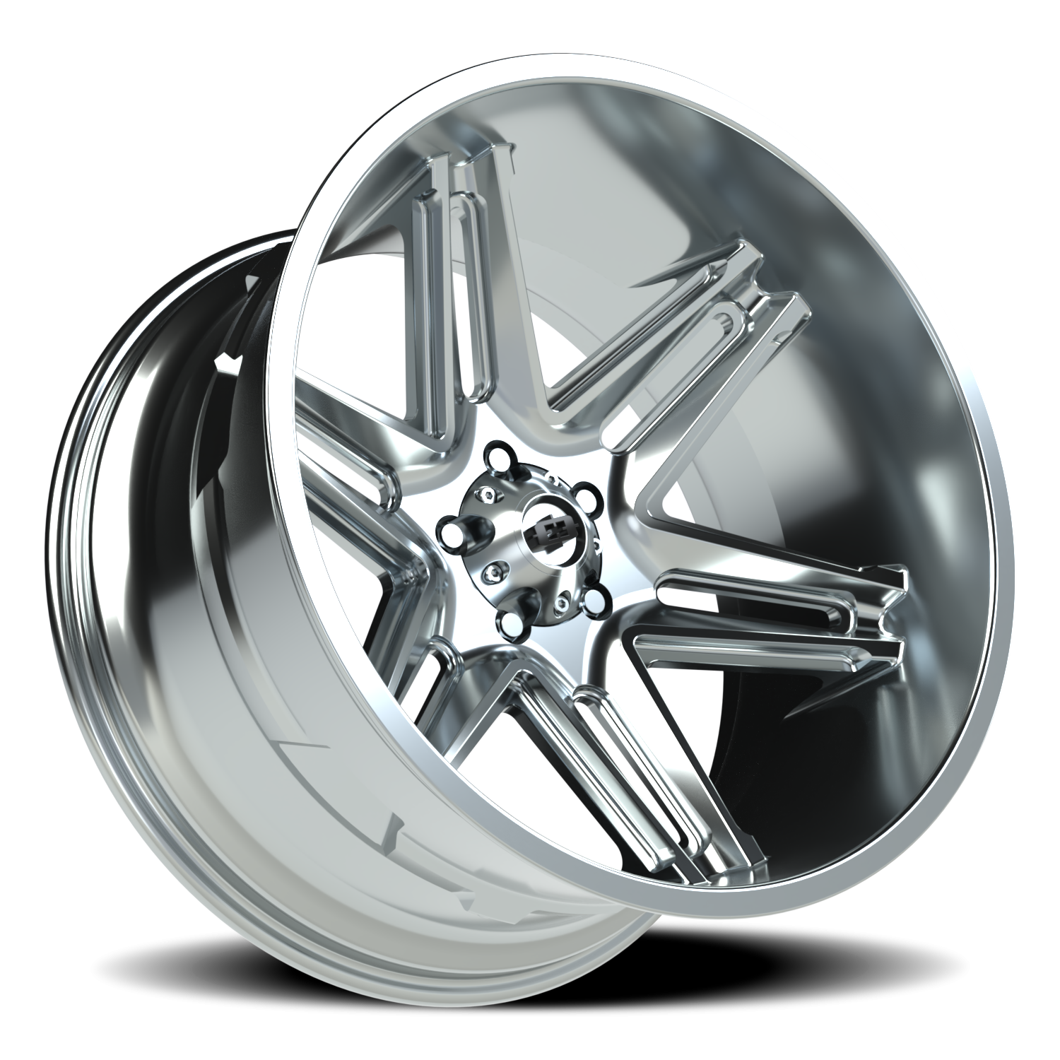 Vision Wheel 363 Chrome 22x12 -51 5x127mm 78.1mm - Wheelwiz