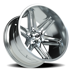 Vision Wheel 363 Chrome 22x12 -51 5x139.7mm 108mm - Wheelwiz