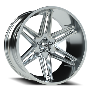 Vision Wheel 363 Chrome 24x12 -51 5x127mm 78.1mm - Wheelwiz