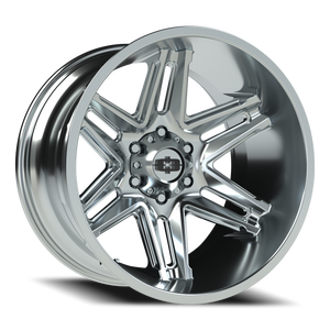 Vision Wheel 363 Chrome 20x12 -51 6x139.7mm 106.2mm - Wheelwiz