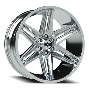 Vision Wheel 363 Chrome 22x10 -19 6x139.7mm 106.2mm - Wheelwiz