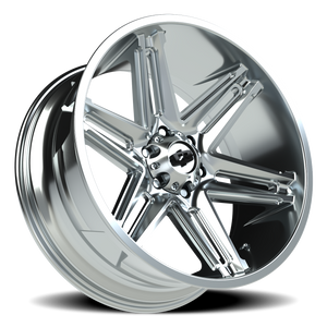 Vision Wheel 363 Chrome 22x10 -19 6x139.7mm 106.2mm - Wheelwiz