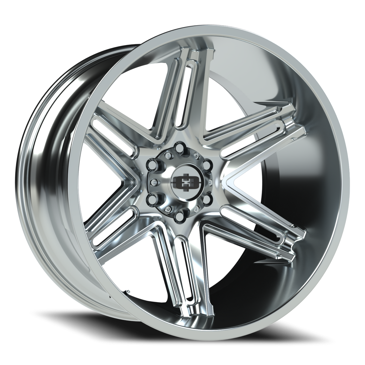 Vision Wheel 363 Chrome 22x12 -51 6x135mm 87.1mm - Wheelwiz