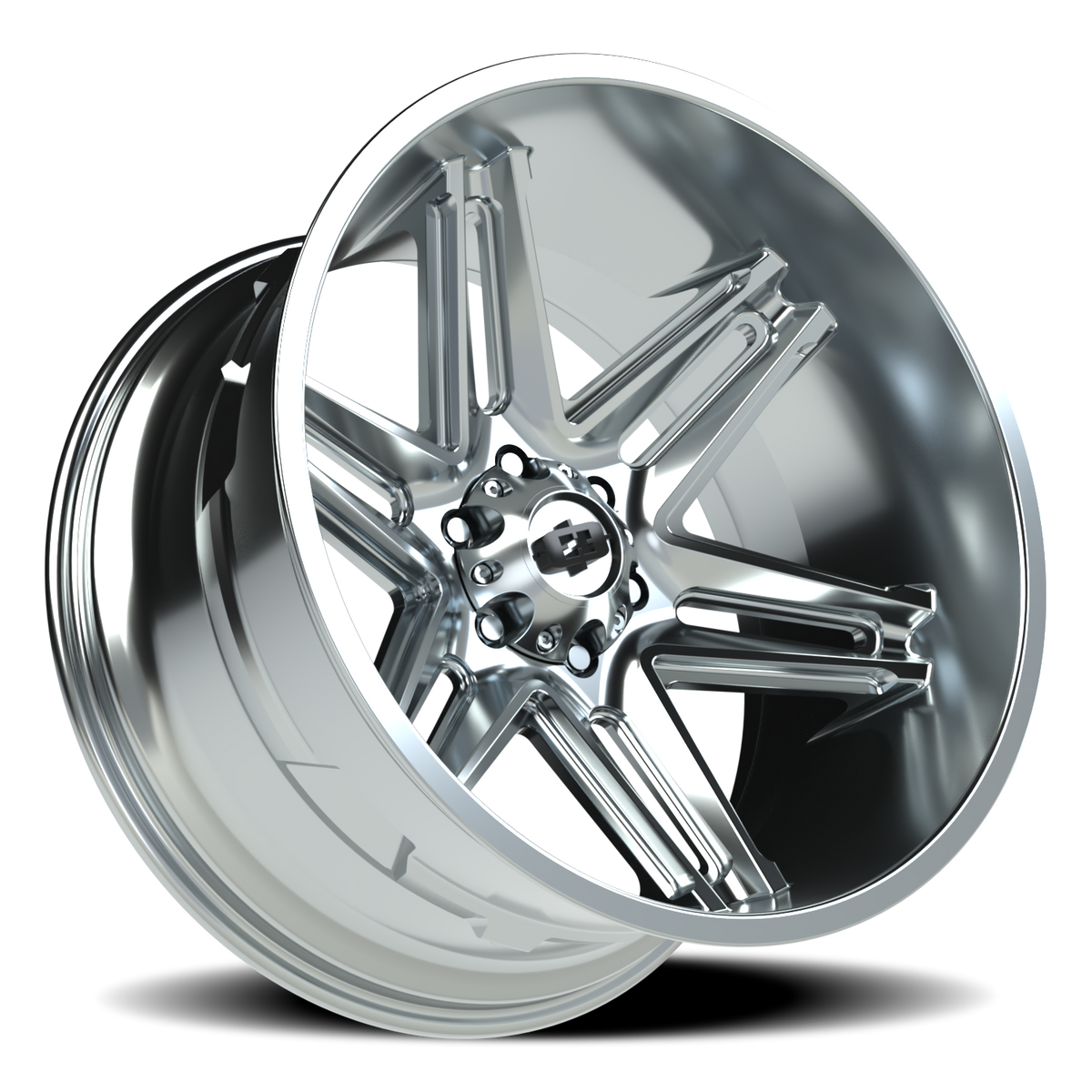 Vision Wheel 363 Chrome 22x12 -51 6x135mm 87.1mm - Wheelwiz