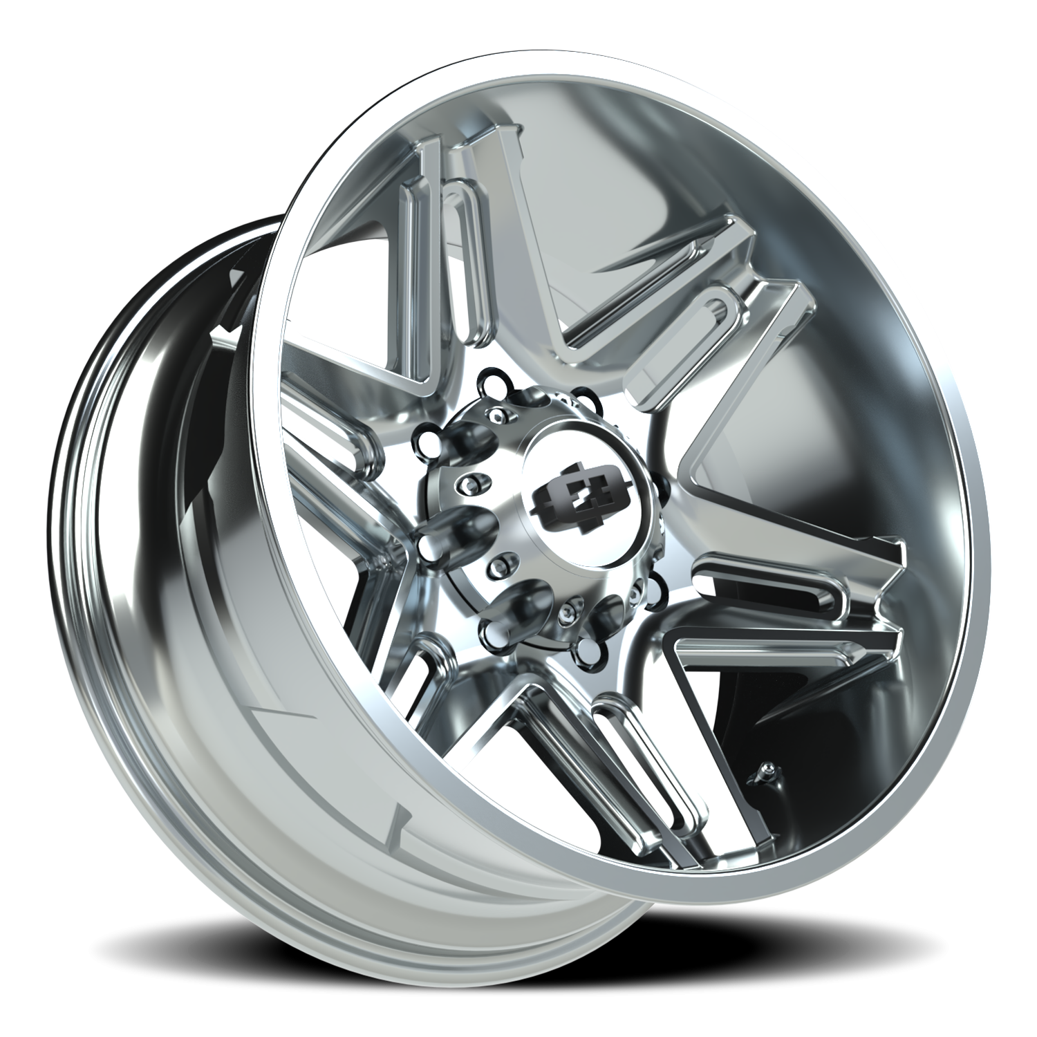 Vision Wheel 363 Chrome 20x10 -25 8x170mm 125.2mm - Wheelwiz