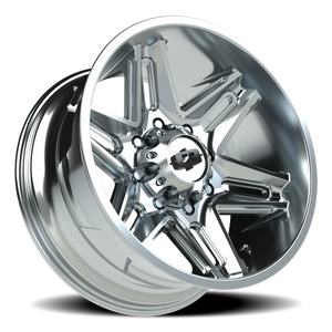 Vision Wheel 363 Chrome 20x10 -25 8x180mm 124.2mm - Wheelwiz