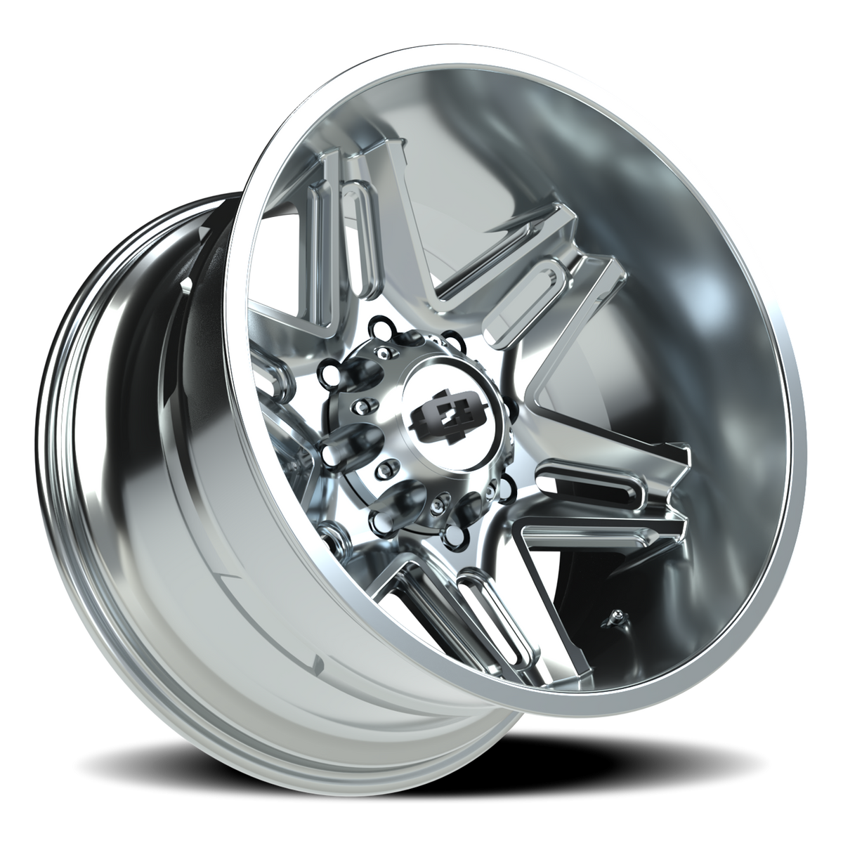 Vision Wheel 363 Chrome 20x12 -51 8x170mm 125.2mm - Wheelwiz