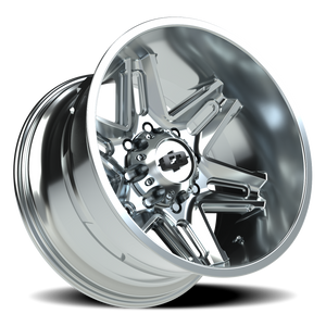 Vision Wheel 363 Chrome 20x12 -51 8x165.1mm 125.2mm - Wheelwiz