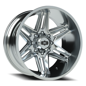 Vision Wheel 363 Chrome 22x12 -51 8x170mm 125.2mm - Wheelwiz