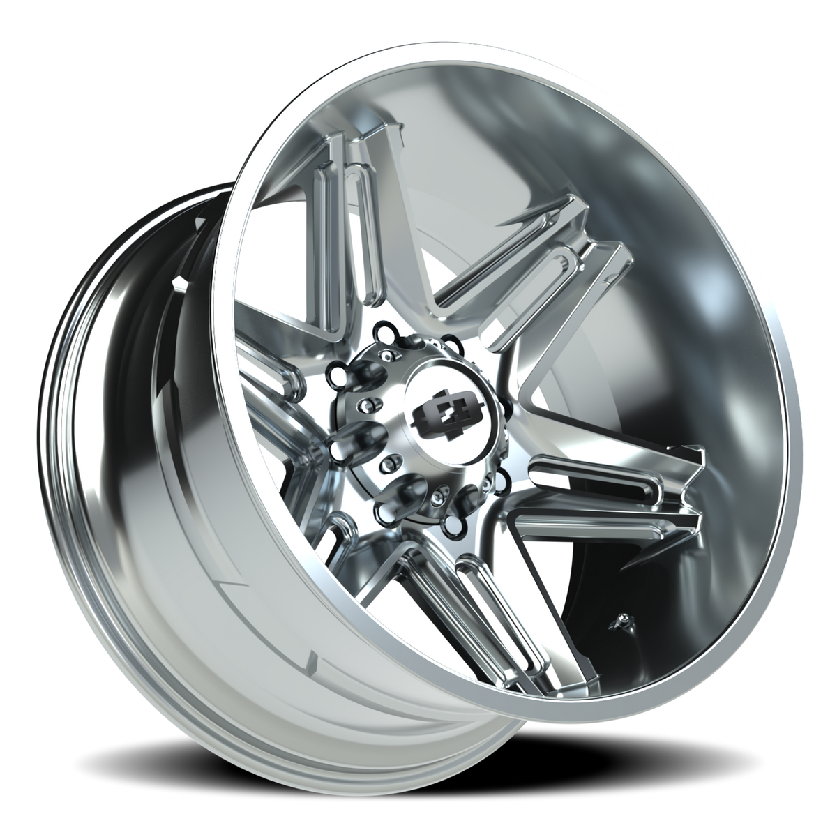 Vision Wheel 363 Chrome 22x12 -51 8x170mm 125.2mm - Wheelwiz