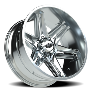 Vision Wheel 363 Chrome 24x12 -51 8x180mm 124.2mm - Wheelwiz
