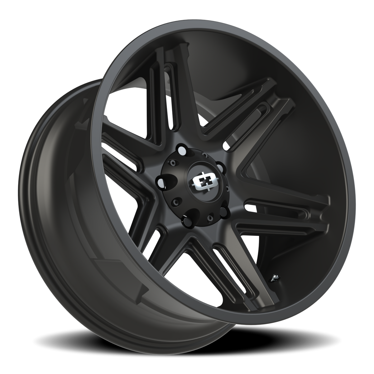 Vision Wheel 363 Satin Black 20x10 -25 5x150mm 110.2mm - Wheelwiz
