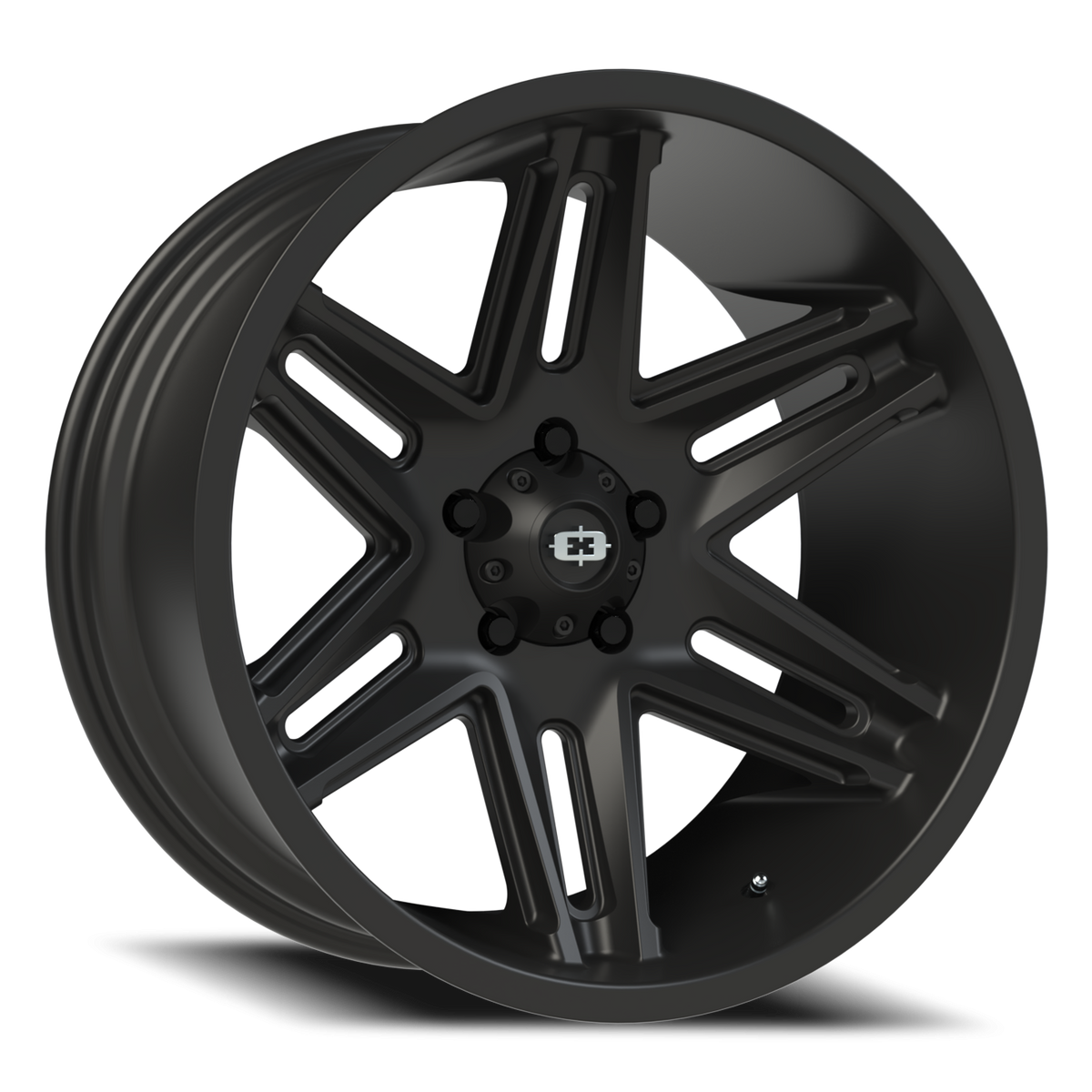 Vision Wheel 363 Satin Black 20x10 -25 5x127mm 78.1mm - Wheelwiz