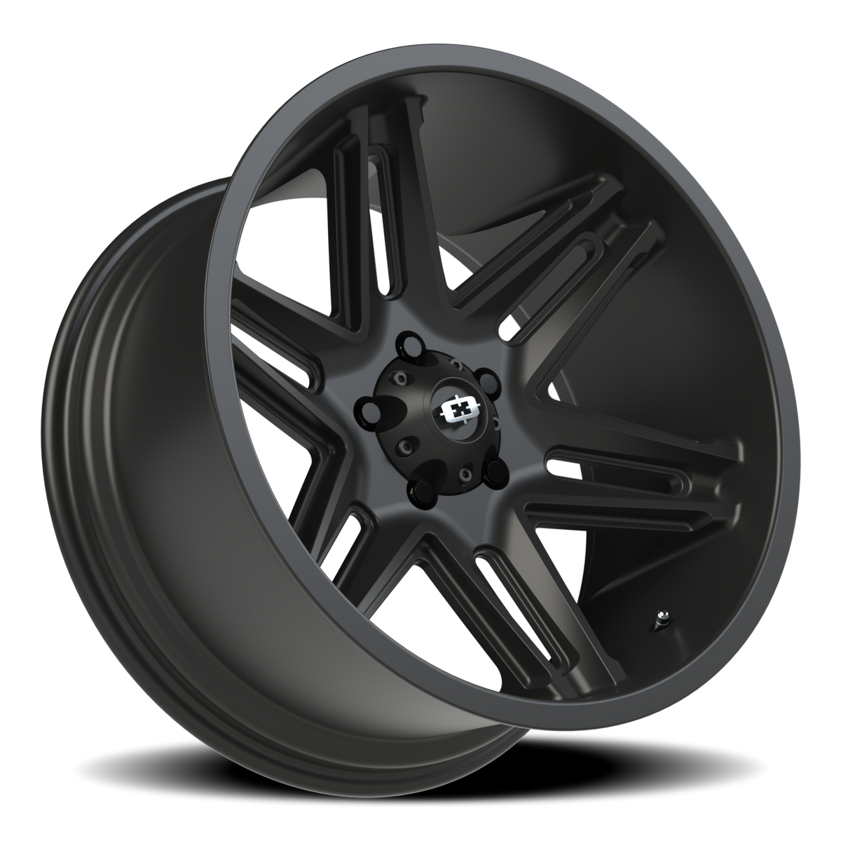 Vision Wheel 363 Satin Black 20x10 -25 5x127mm 78.1mm - Wheelwiz