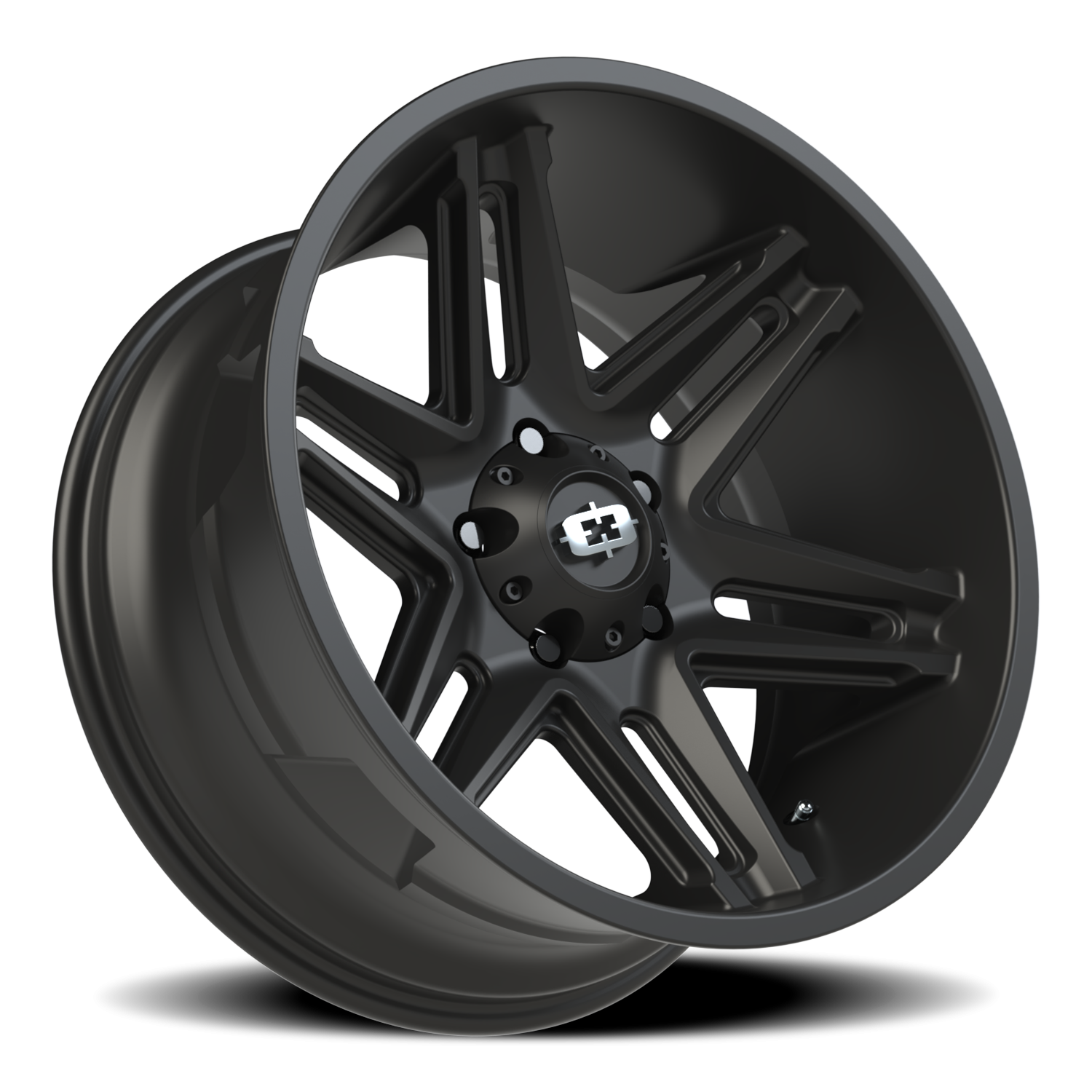 Vision Wheel 363 Satin Black 20x10 -25 5x139.7mm 108mm - Wheelwiz