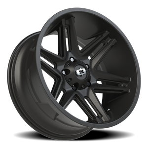 Vision Wheel 363 Satin Black 20x10 -25 5x139.7mm 108mm - Wheelwiz