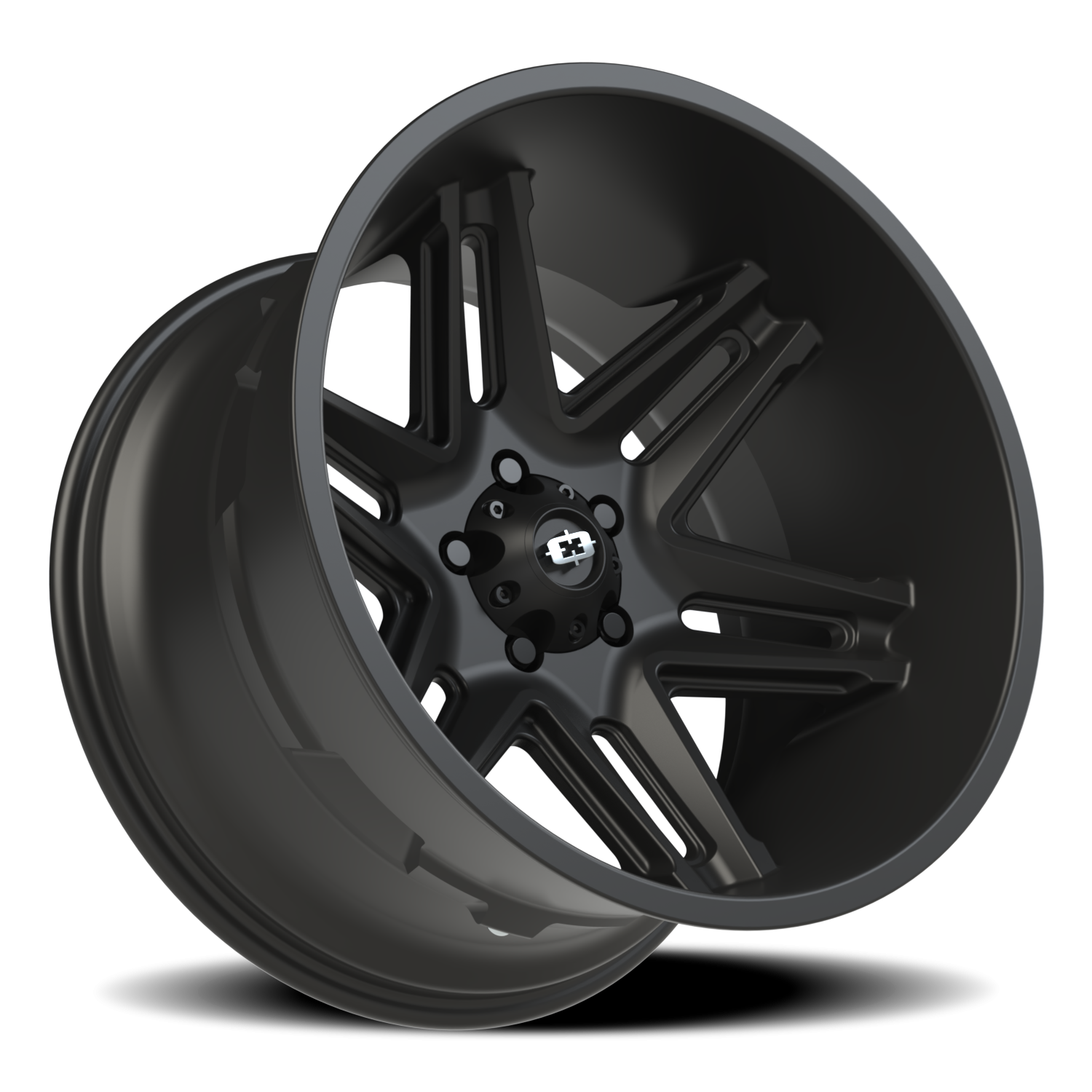 Vision Wheel 363 Satin Black 20x12 -51 5x127mm 78.1mm - Wheelwiz