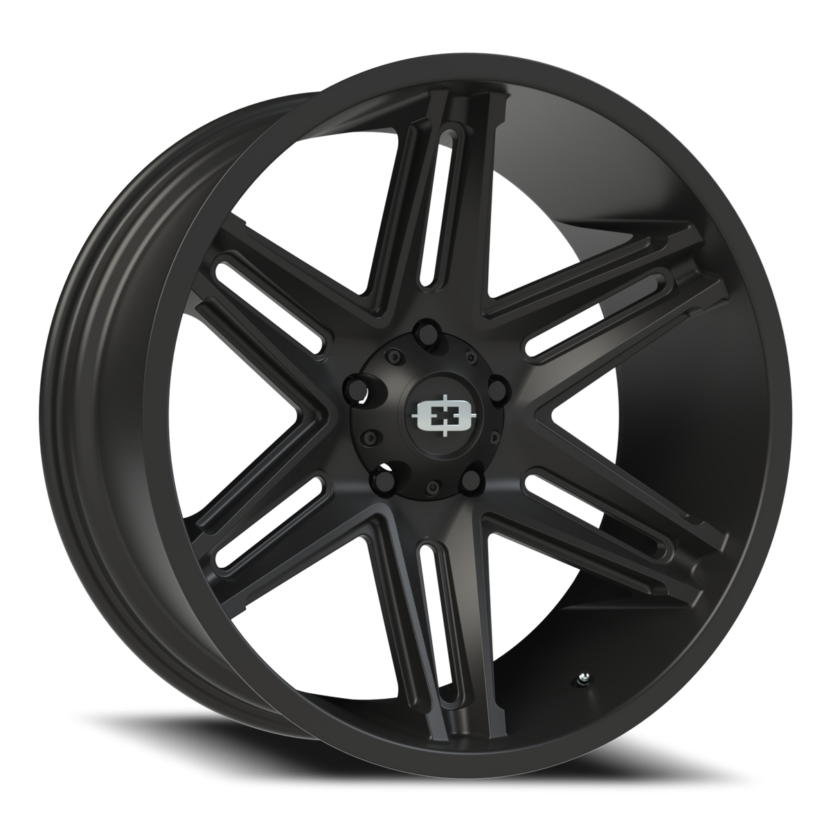 Vision Wheel 363 Satin Black 22x10 -19 5x139.7mm 108mm - Wheelwiz