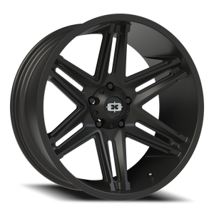 Vision Wheel 363 Satin Black 22x10 -19 5x139.7mm 108mm - Wheelwiz