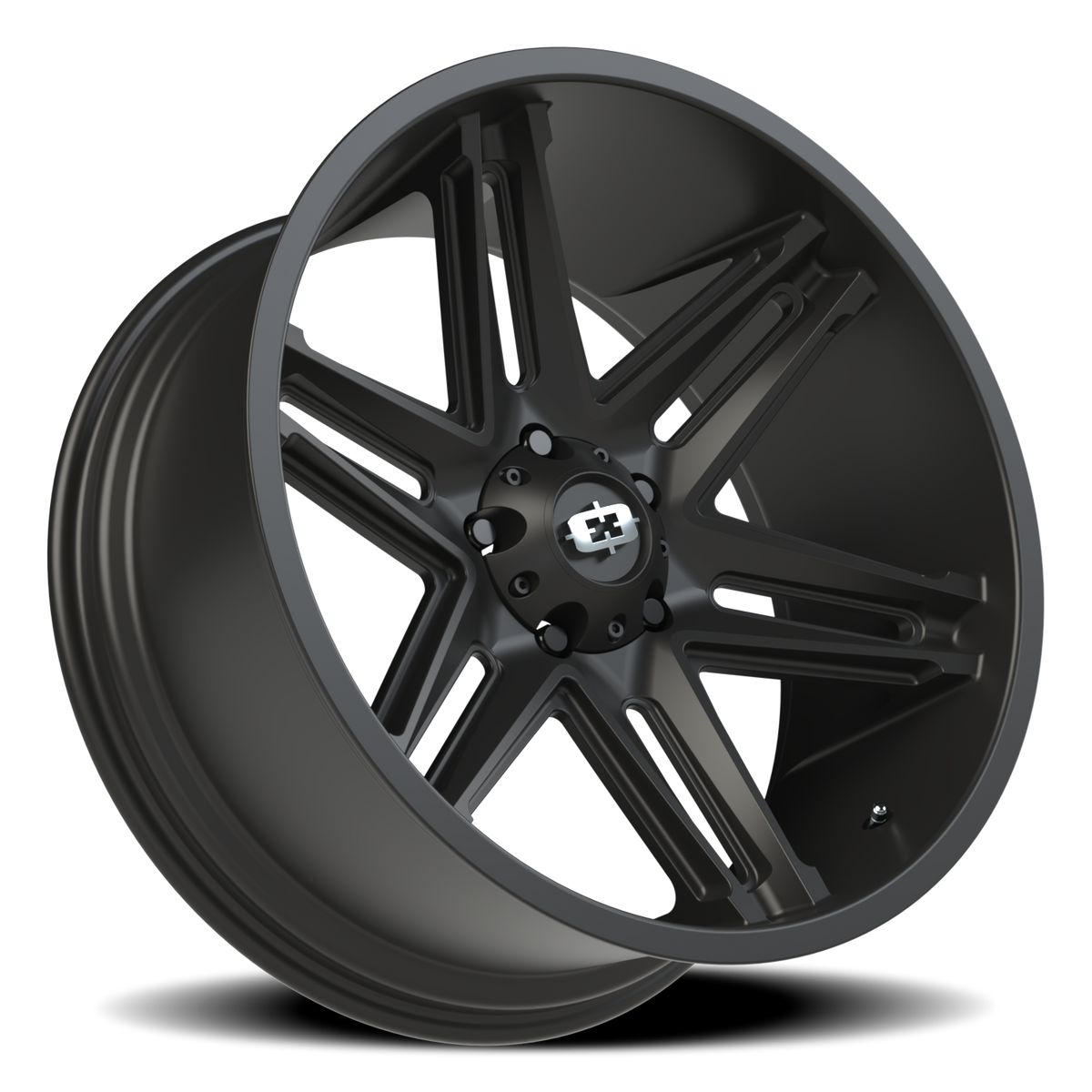 Vision Wheel 363 Satin Black 22x10 -19 5x139.7mm 108mm - Wheelwiz
