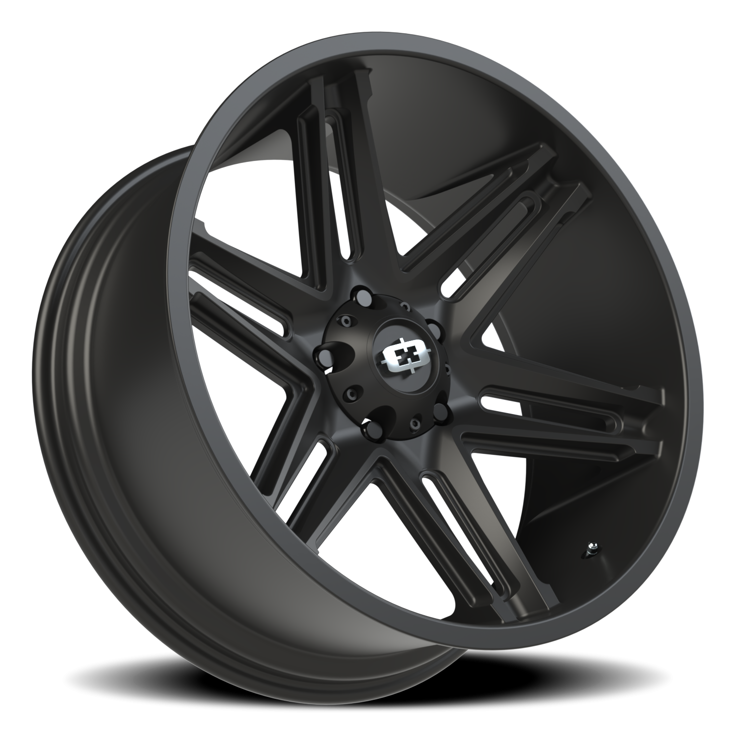 Vision Wheel 363 Satin Black 22x10 -19 5x139.7mm 108mm - Wheelwiz