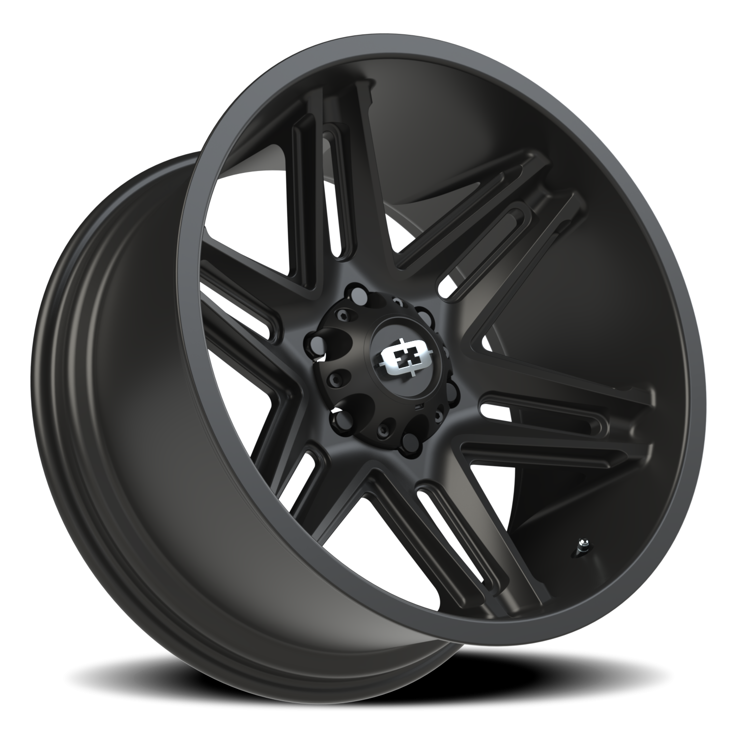 Vision Wheel 363 Satin Black 20x10 -25 6x135mm 87.1mm - Wheelwiz