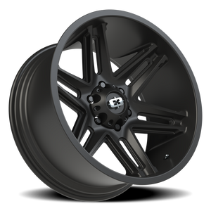 Vision Wheel 363 Satin Black 20x10 -25 6x135mm 87.1mm - Wheelwiz