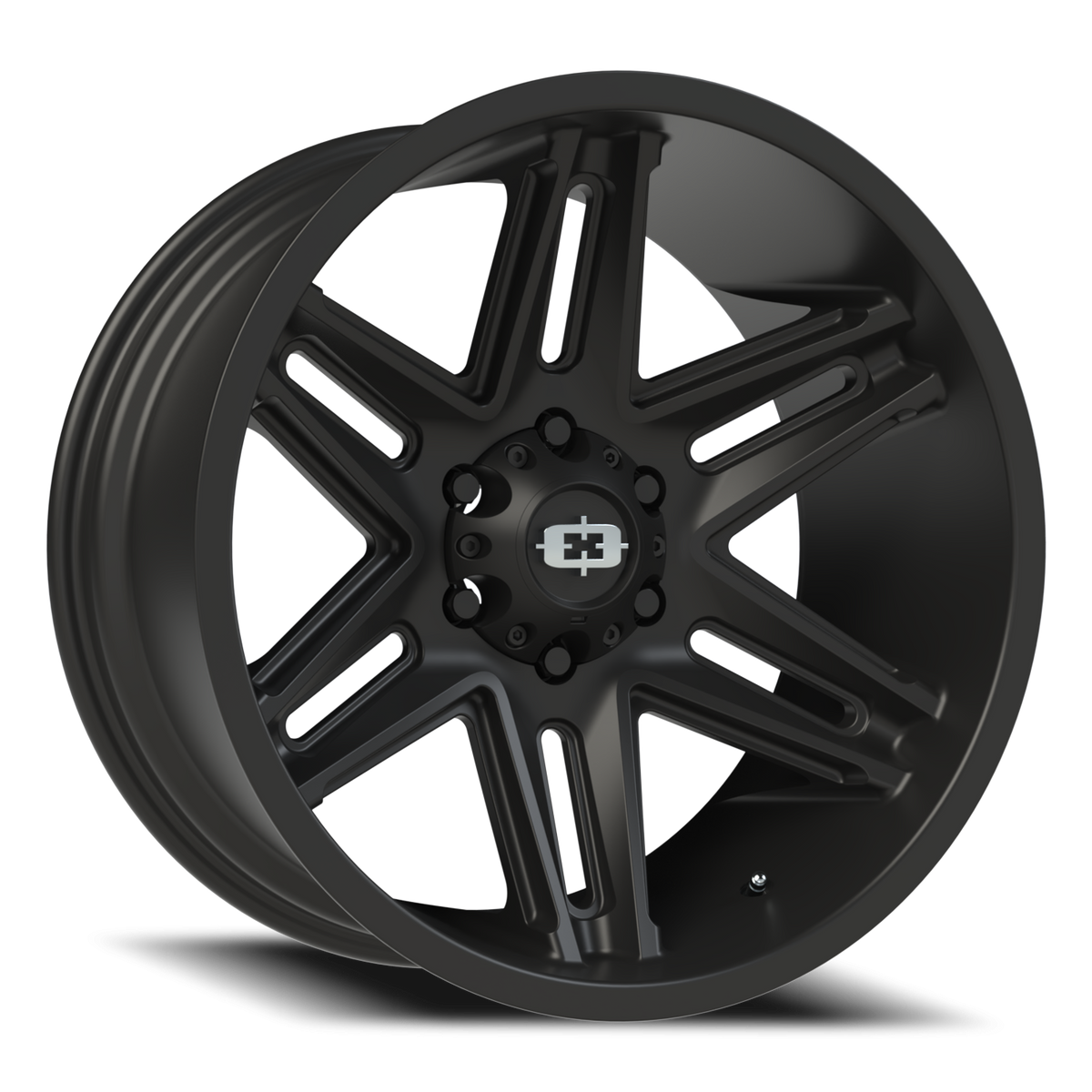 Vision Wheel 363 Satin Black 20x10 -25 6x139.7mm 106.2mm - Wheelwiz