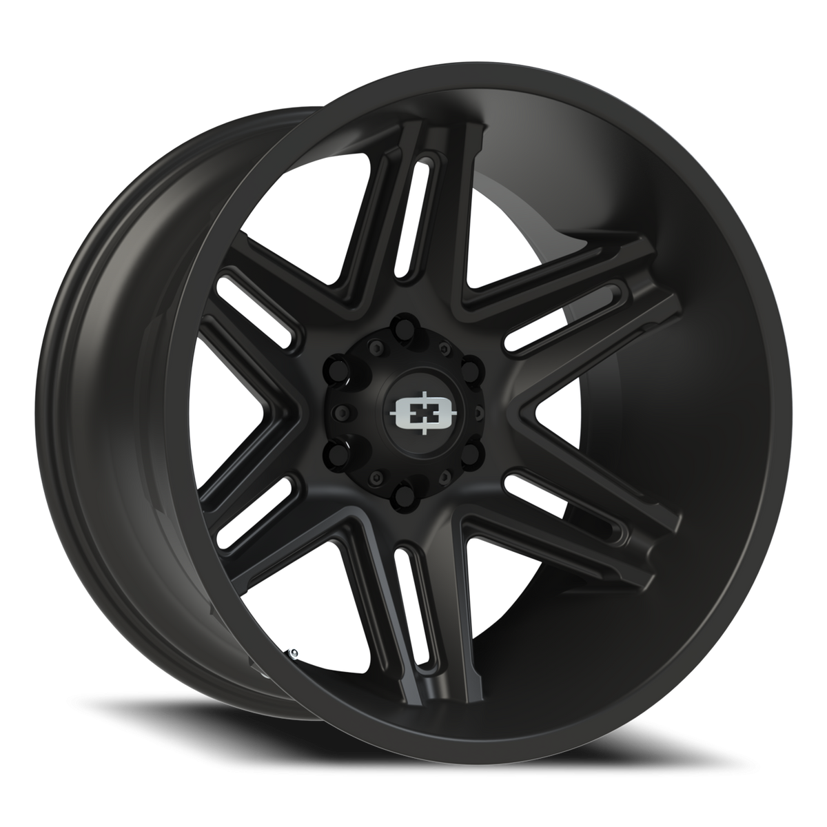 Vision Wheel 363 Satin Black 20x12 -51 6x135mm 87.1mm - Wheelwiz