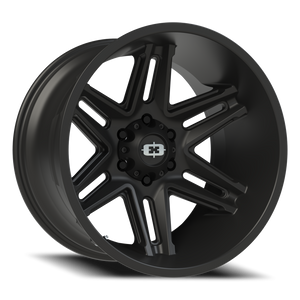 Vision Wheel 363 Satin Black 20x12 -51 6x135mm 87.1mm - Wheelwiz